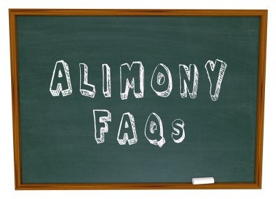 Alimony FAQs